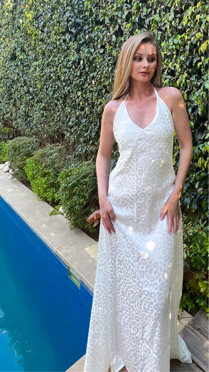 Snow leopard sundress